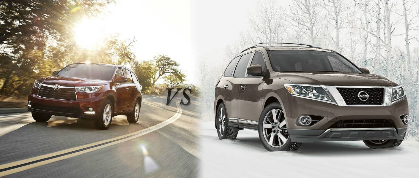 2015 Toyota Highlander vs 2015 Nissan Pathfinder