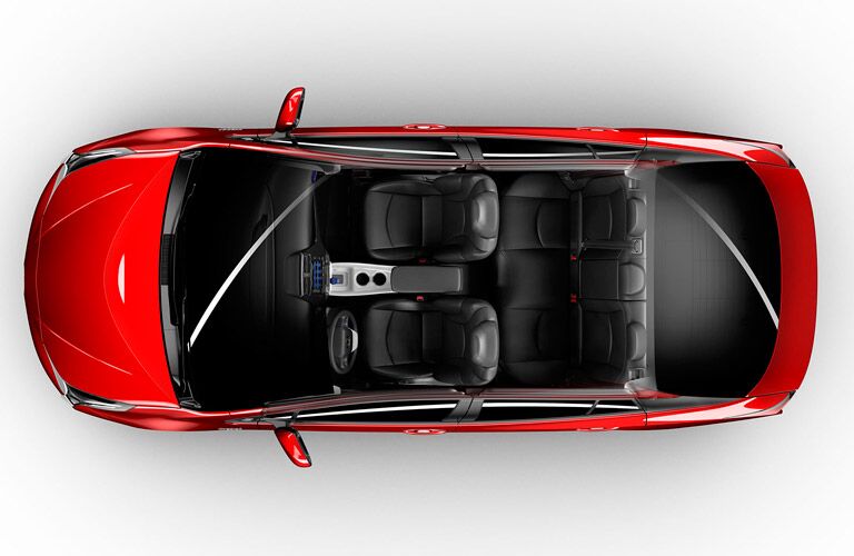 2016 Toyota Prius passenger capacity