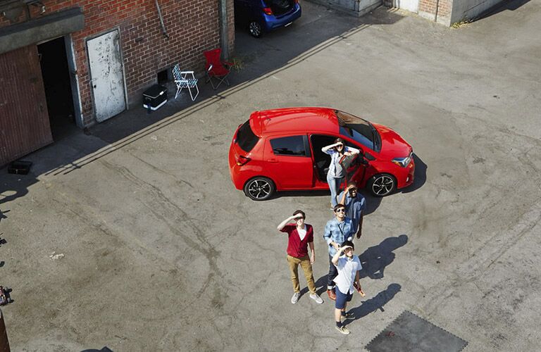 2016 Toyota Yaris passenger capacity