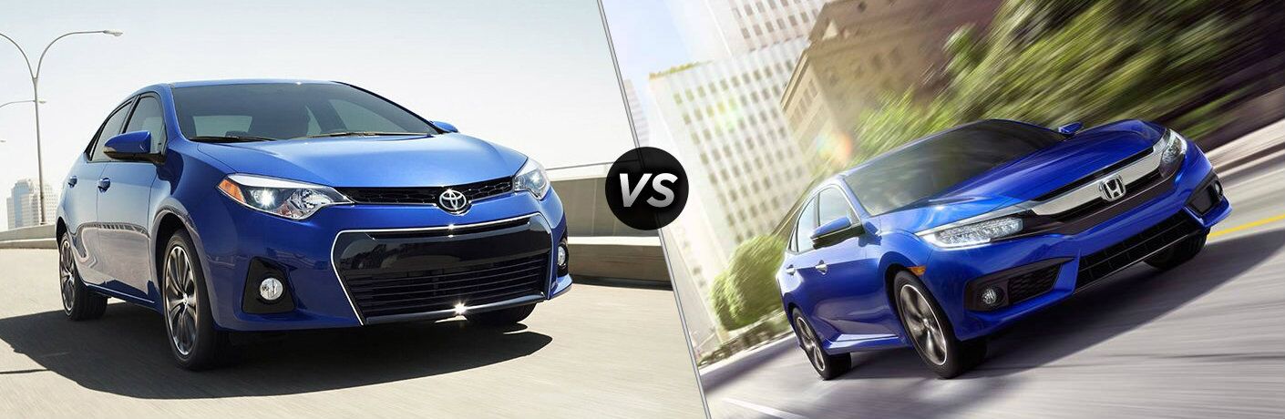 2017 Toyota Corolla Vs 2016 Honda Civic