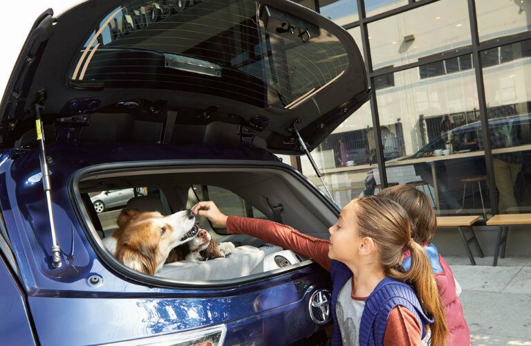 2016 Toyota Highlander cargo space