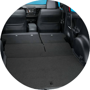 2016 Toyota RAV4 rear cargo space