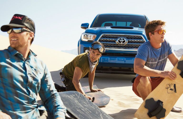 Front View of the 2017 Toyota Tacoma TRD Sport