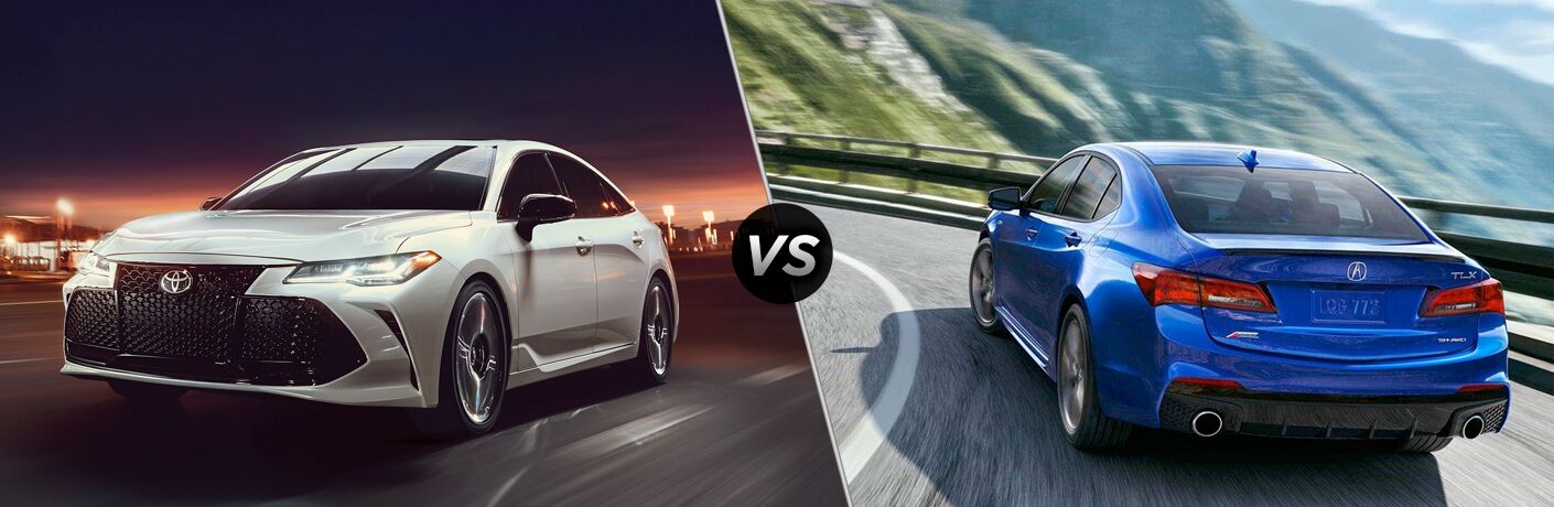 2019 toyota avalon vs 2019 acura tlx