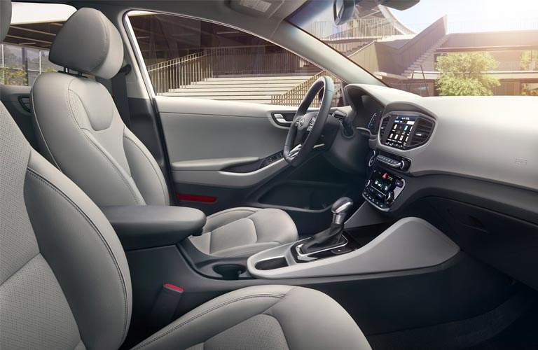 Front passenger view of 2017 Hyundai Ioniq Hybrid