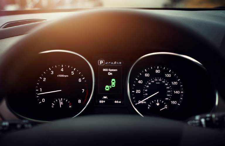 2018 Hyundai Santa Fe Sport gauge cluster