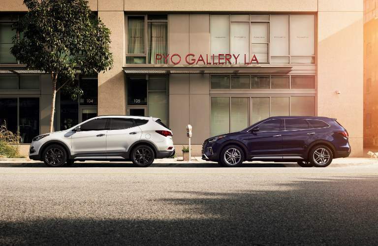 2018 Hyundai Santa Fe Sport and 2018 Hyundai Santa Fe