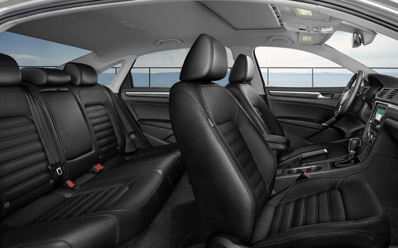 2018 Volkswagen Passat Interior Capacity