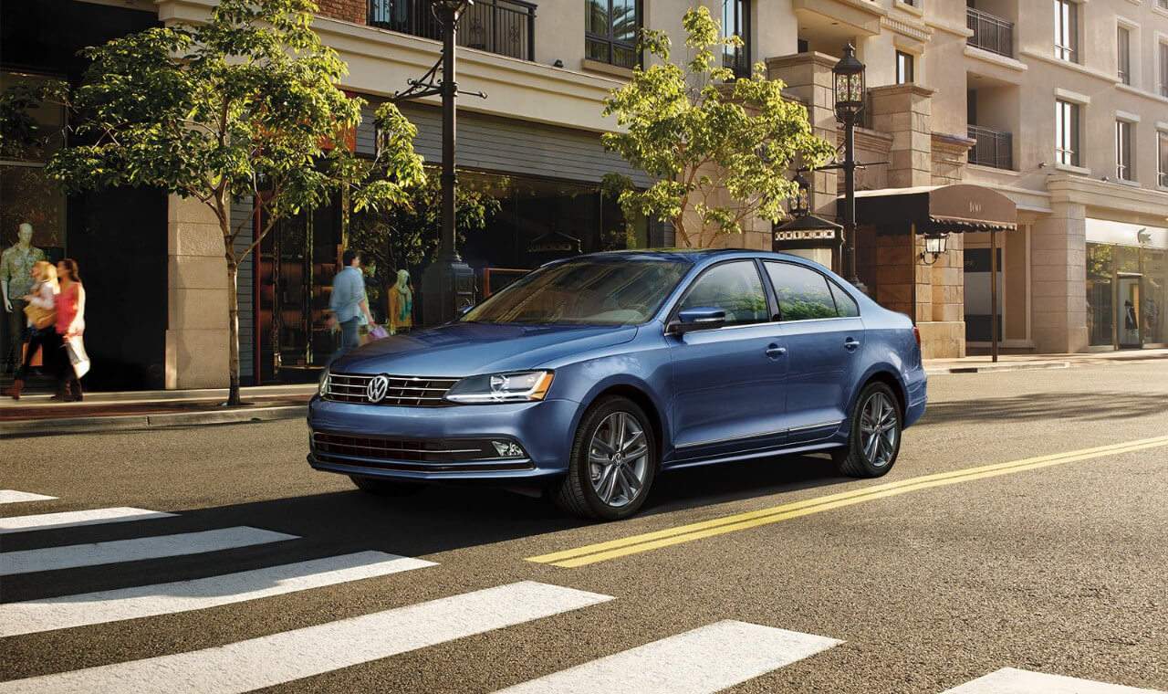 2018 VW Jetta SEL in Blue Metallic