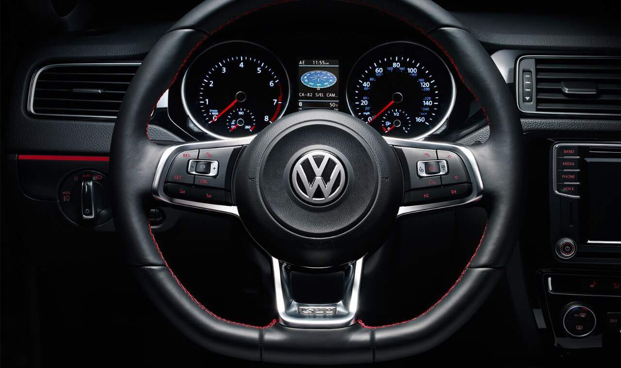 2018 VW Jetta steering wheel