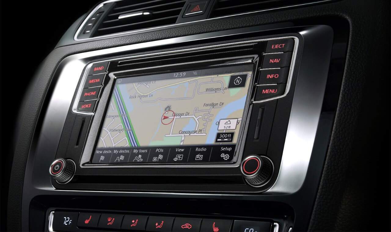 2018 VW Jetta touchscreen