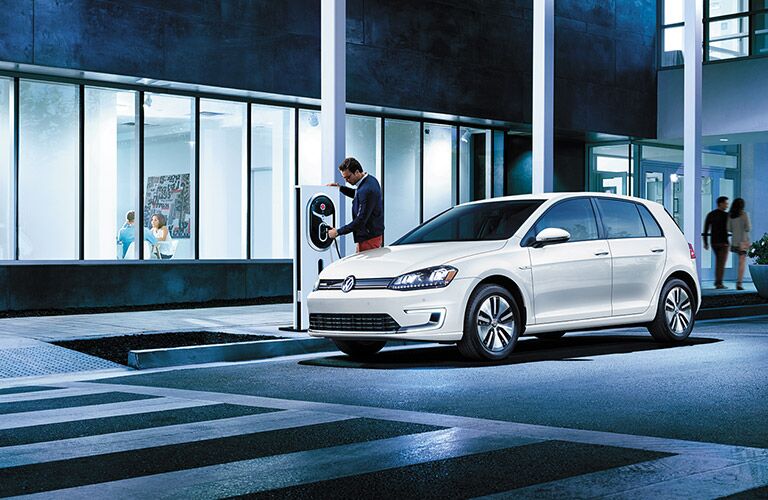 where to charge your vw e-golf santa monica