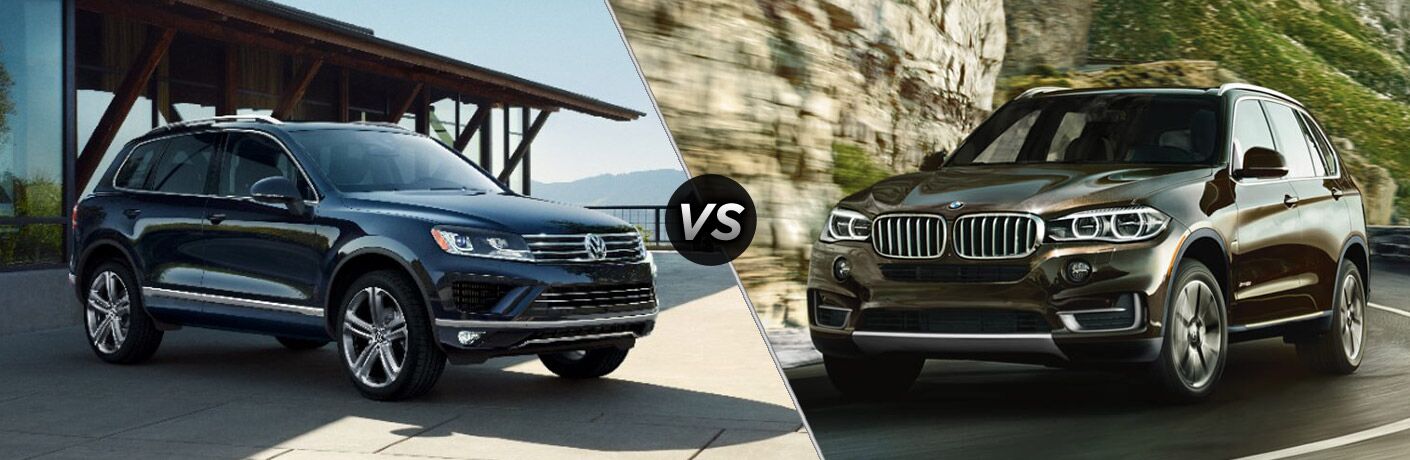 2017 Vw Touareg Vs 2017 Bmw X5