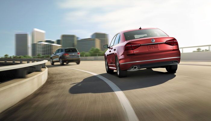 2019 Volkswagen Passat Driving on Road