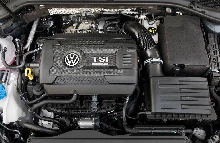 Turbocharged TSI engine in 2019 Volkswagen Golf R