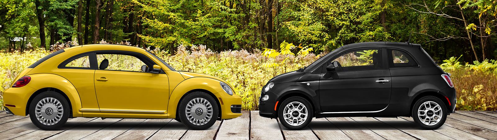2017 Volkswagen Beetle vs 2016 Fiat 500