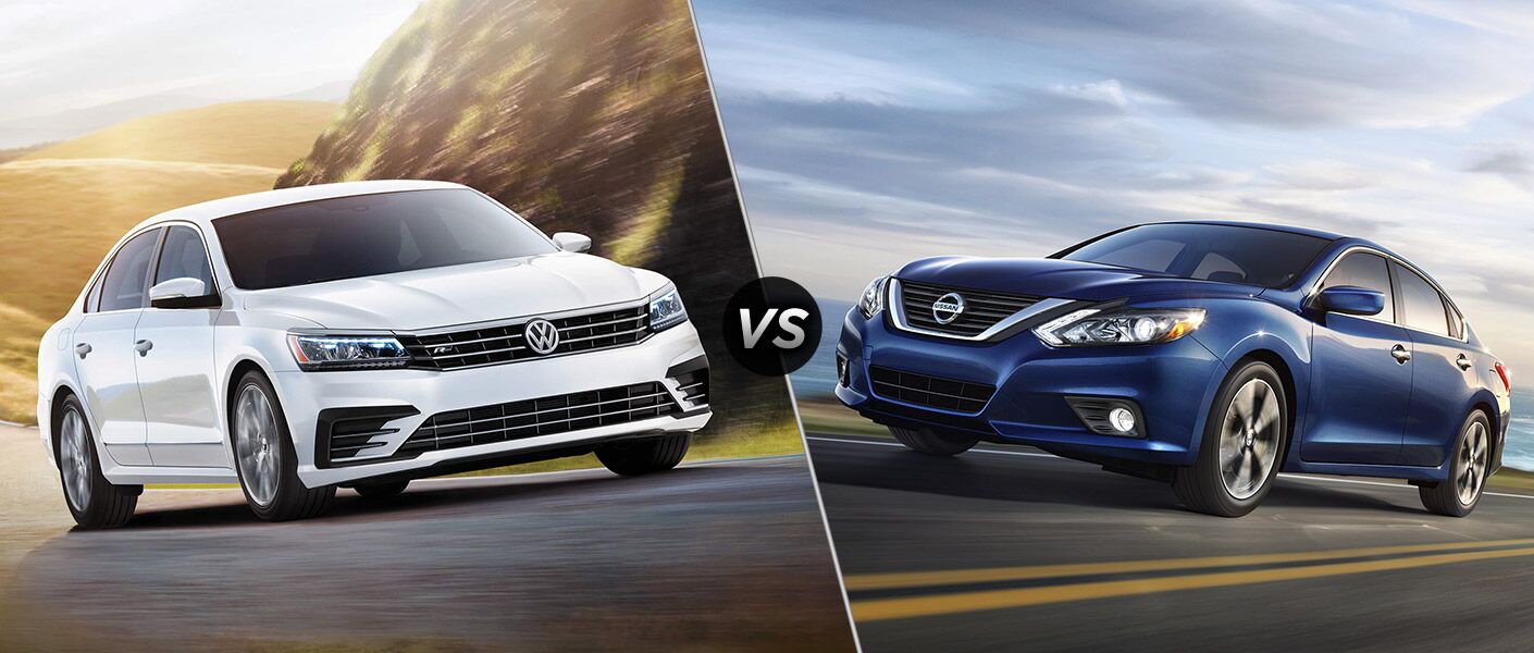 2016 Volkswagen Passat vs 2016 Nissan Altima 2016 Volkswagen Passat vs 2016 Nissan Altima