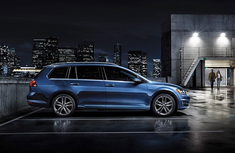Blue 2017 Golf SportWagen in Houston TX