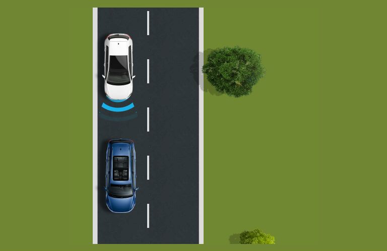Volkswagen Forward Collision Warning and Autonomous Emergency Braking