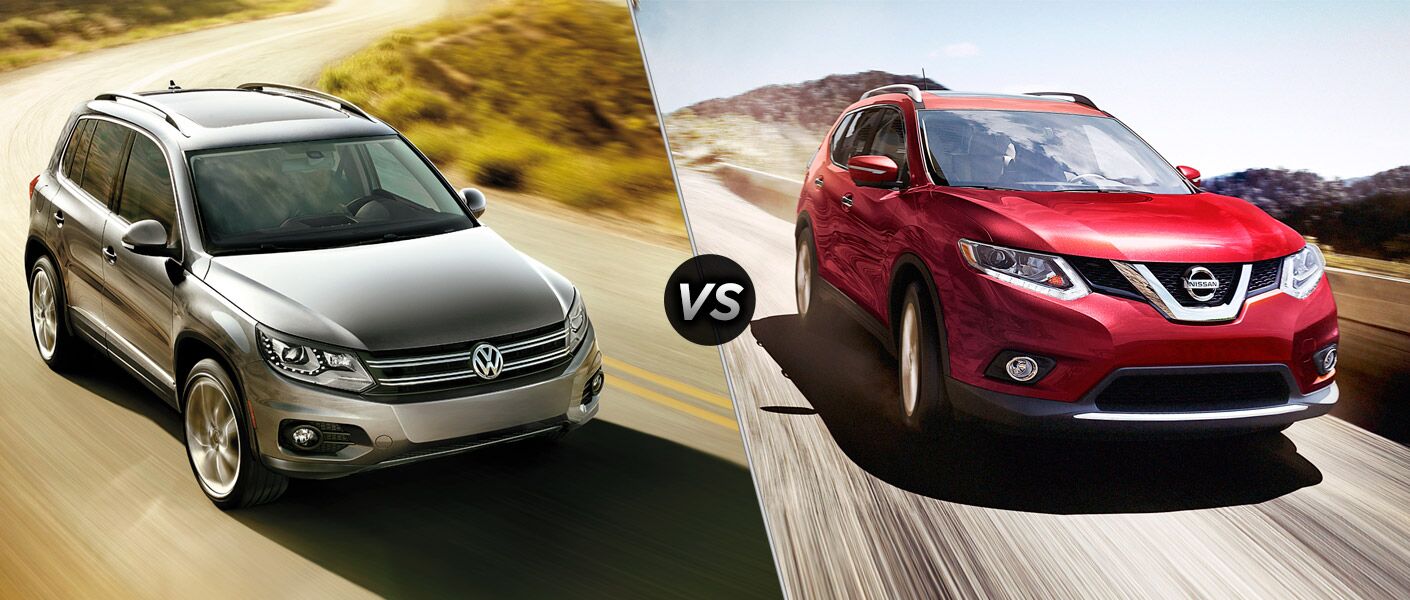 2016 Volkswagen Tiguan vs 2016 Nissan Rogue