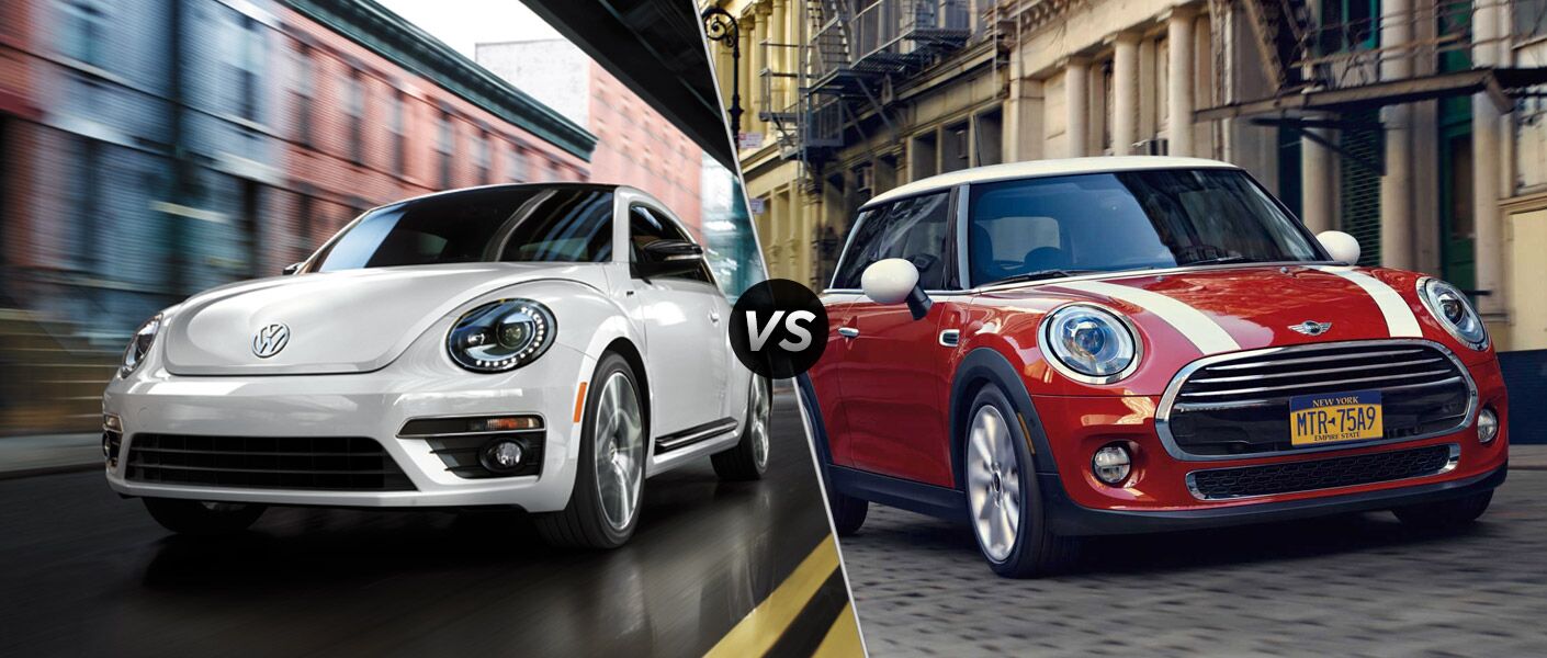 Mini Cooper Vs Volkswagen 2016 Volkswagen Beetle vs 2016 Mini Cooper Hardtop 2-Door