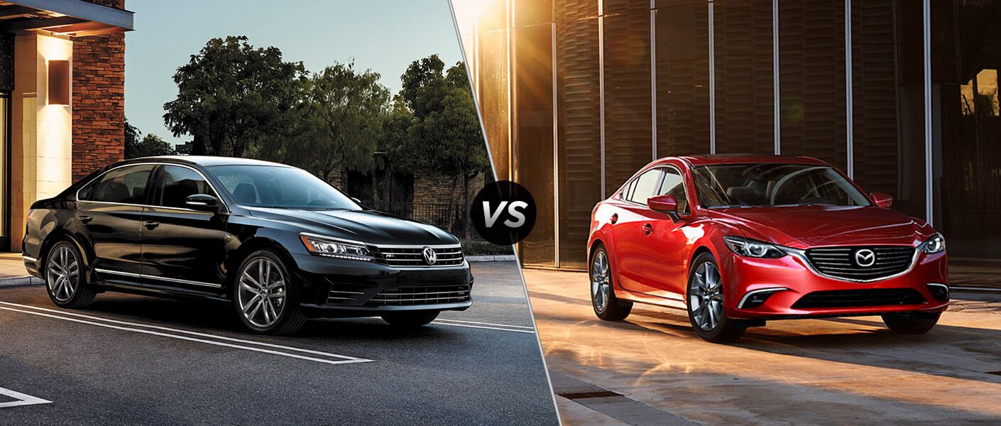 2016 Volkswagen Passat vs 2016 Mazda 6