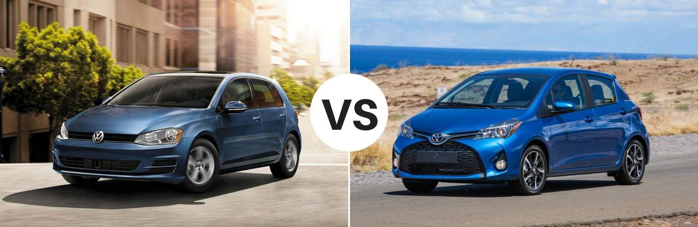 2017 Toyota Yaris vs. 2017 Volkswagen Golf Summit NJ | Livingston