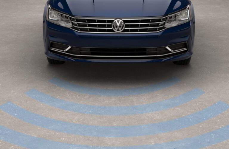 2017 vw passat with front assist