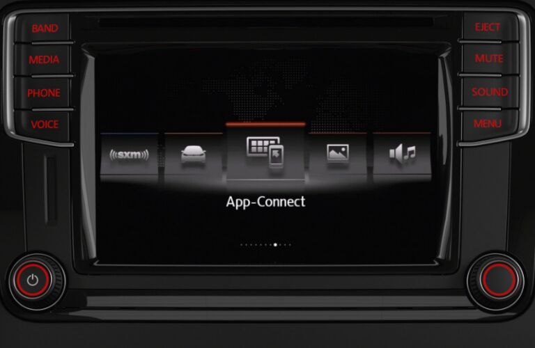2017 vw passat with app-connect