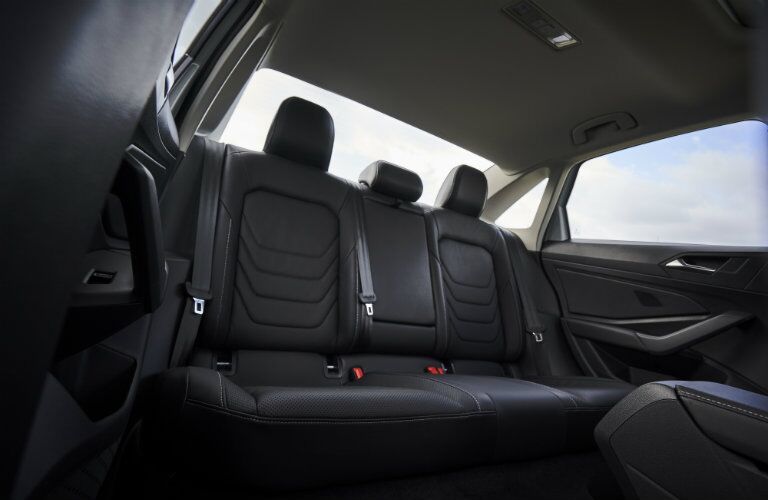 Back seats of 2019 Volkswagen Jetta