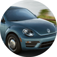 Front end of the 2018 Volkswagen Beetle Coast