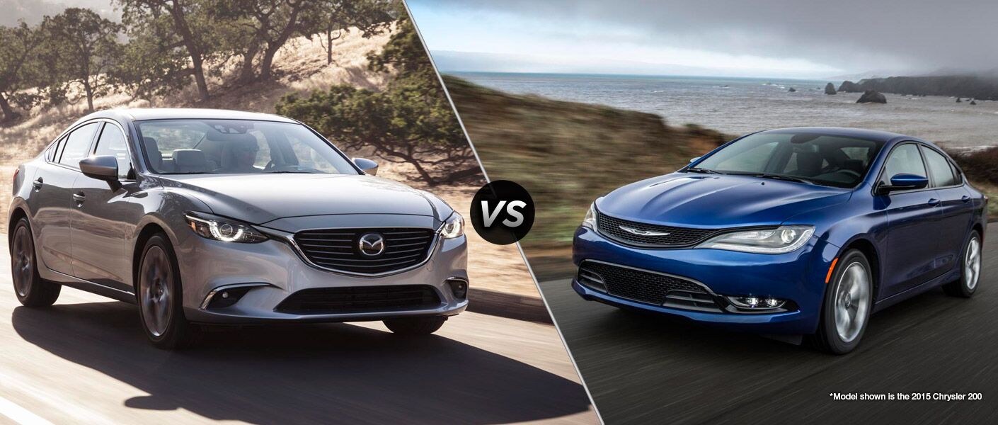 2016 Mazda 6 Vs 2016 Chrysler 200 Mazda Cars Near