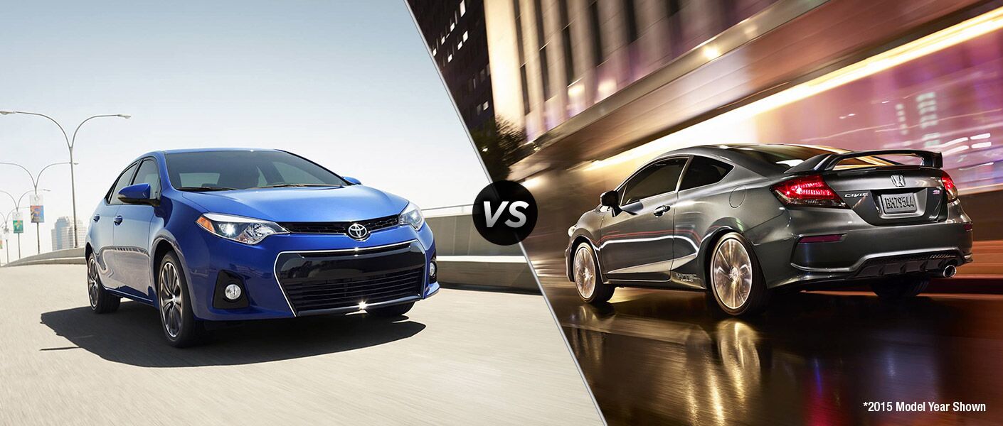 2016 Toyota Corolla Vs Honda Civic Serra Toyota Of Decatur