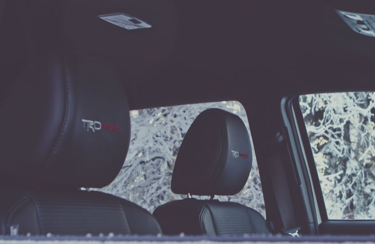 2016 Tacoma TRD Pro seat stitching