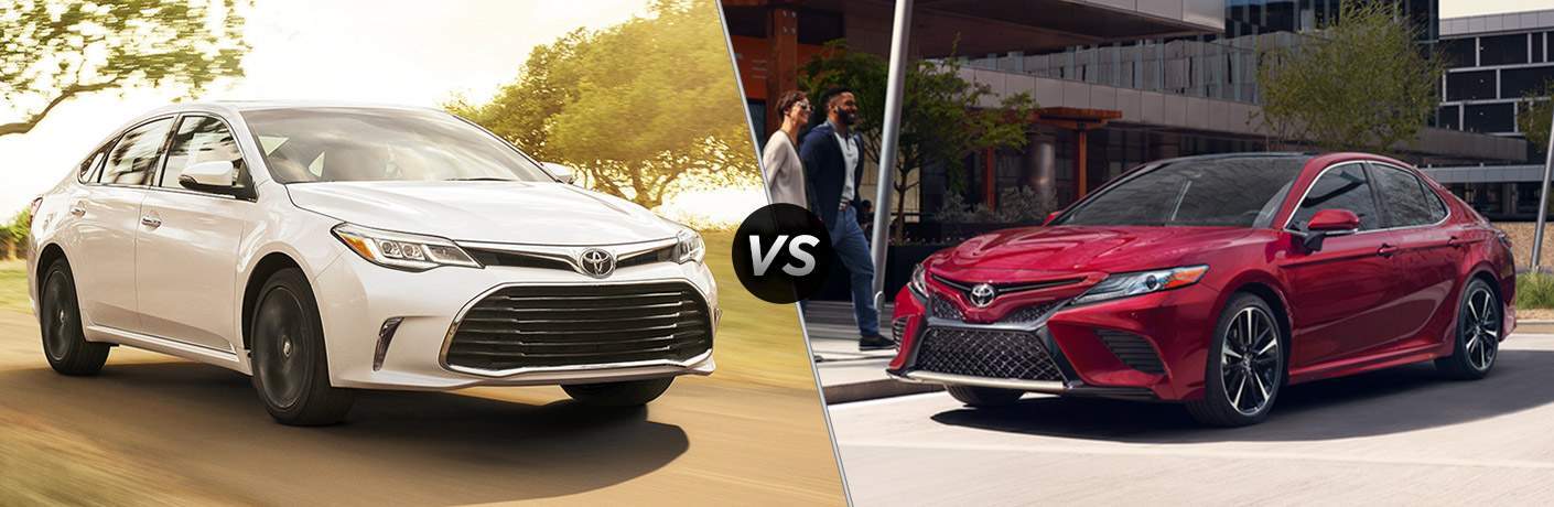 2018 Toyota Avalon vs 2018 Toyota Camry