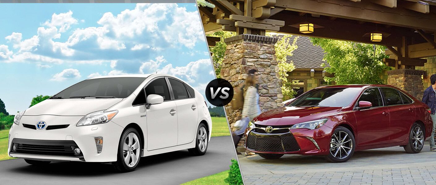 2015 Toyota Prius vs 2015 Toyota Camry Hybrid