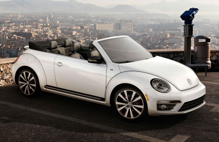 White 2015 Volkswagen Beetle Convertible