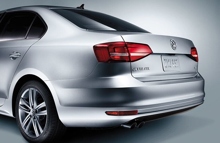 Silver 2016 Volkswagen Jetta Rear Exterior
