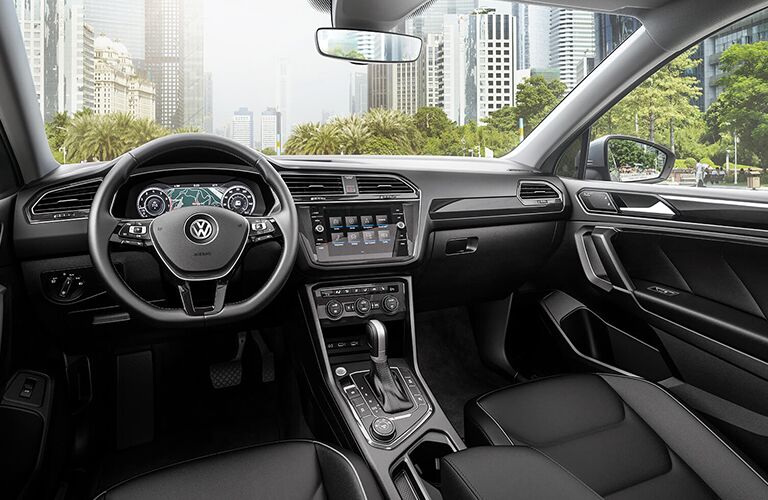 Dashboard of the 2019 Volkswagen Tiguan