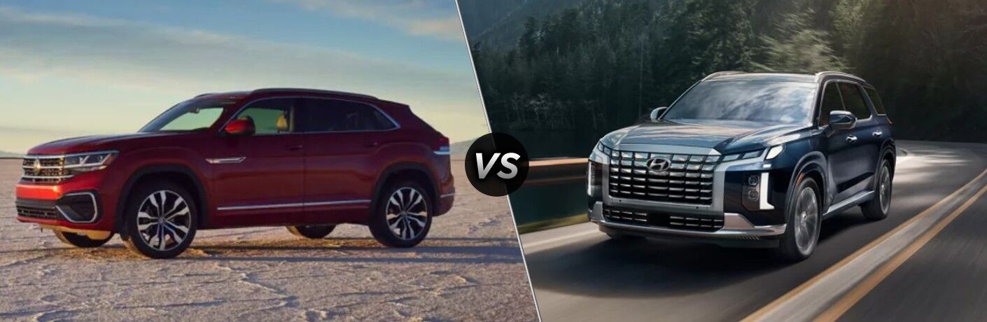 2023 Volkswagen Atlas Cross Sport vs. 2023 Hyundai Palisade