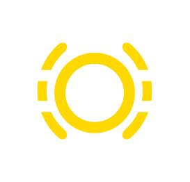 Circle with three dashes on each side