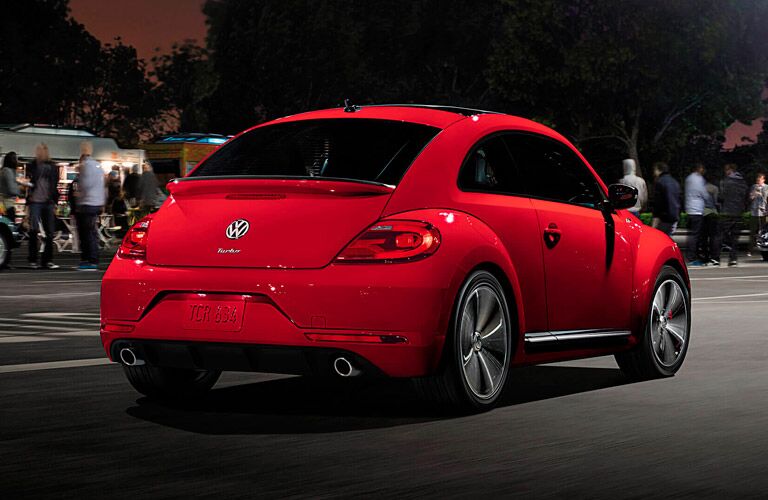 2015 Volkswagen Beetle Red Rear