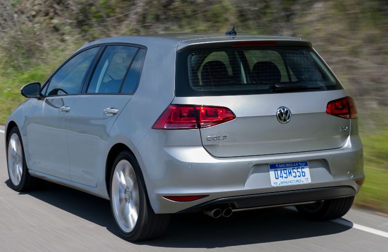 2015 Volkswagen Golf Rear