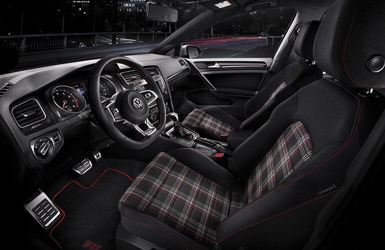 2017 Volkswagen Golf GTI Plaid Seating