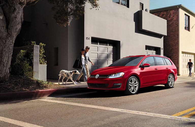 2017 Volkswagen Golf SportWagen Cargo Space Rear Seats Up