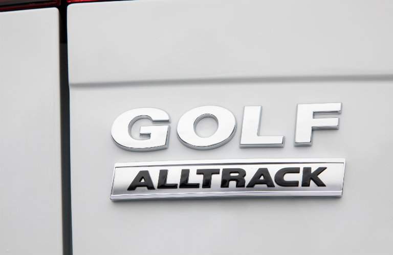 2018 Volkswagen Golf Alltrack logo brand tag