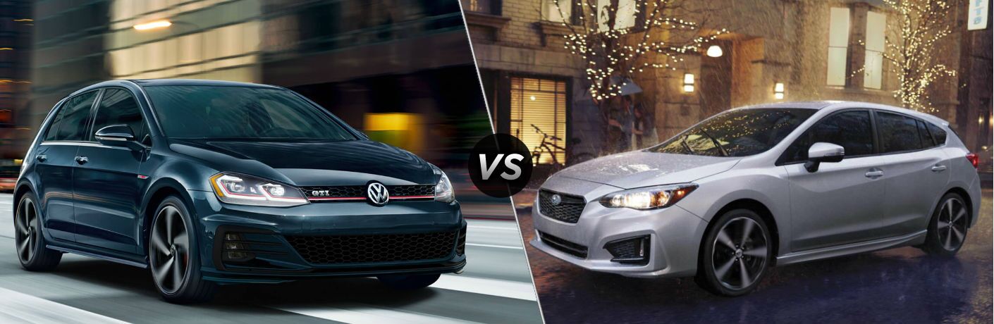 Wrx Vs Gti >> 2018 Volkswagen Golf GTI vs 2019 Subaru Impreza Limited Wrx Vs Gti >> 2018 Volkswagen Golf GTI vs 2019 Subaru Impreza Limited