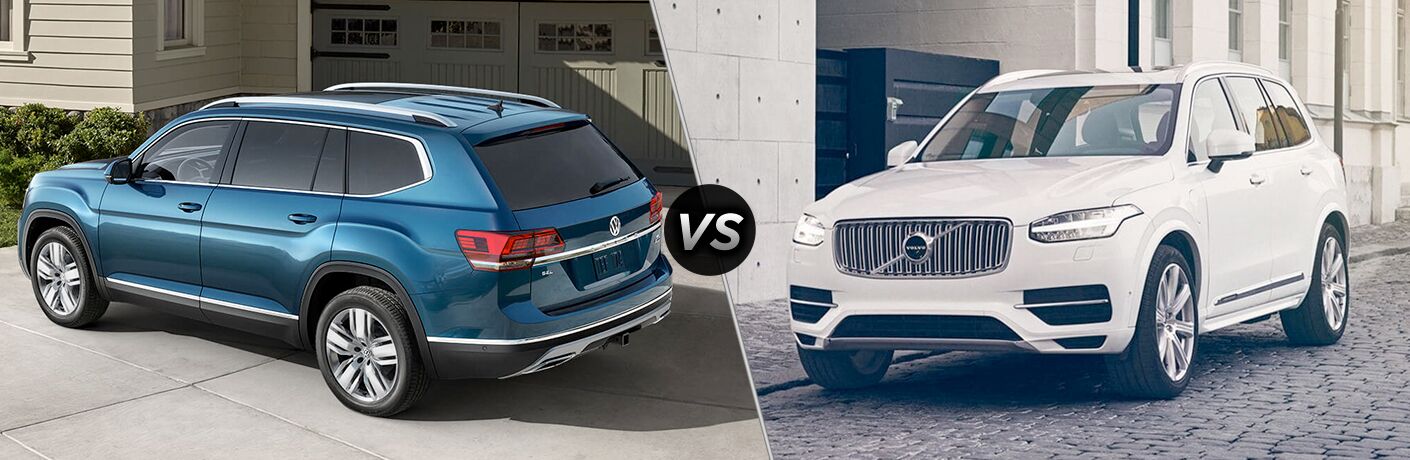 2019 Volkswagen Atlas Vs 2019 Volvo Xc90
