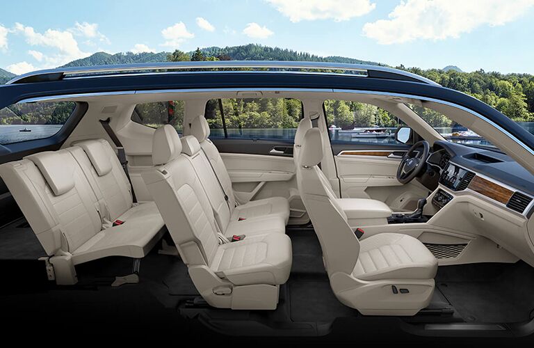 2019 Volkswagen Atlas interior side view