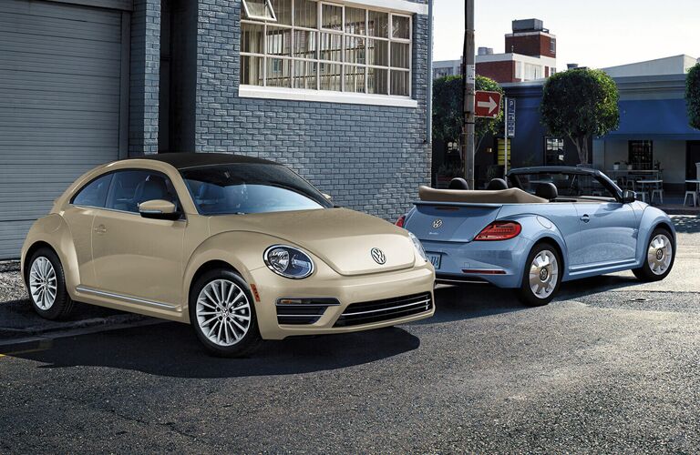 2019 Volkswagen Beetle parked outside